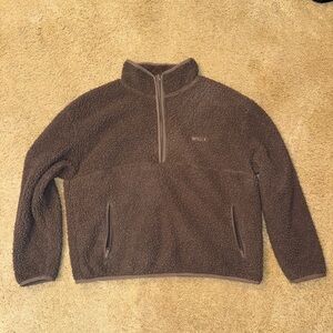 SKIMS Oversized half zip up pullover